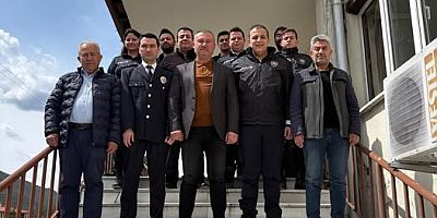 AK Parti Taraklı İlçe Teşkilatı’ndan Polis Teşkilatına Ziyaret