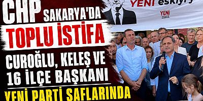 CHP Sakarya’da toplu istifa