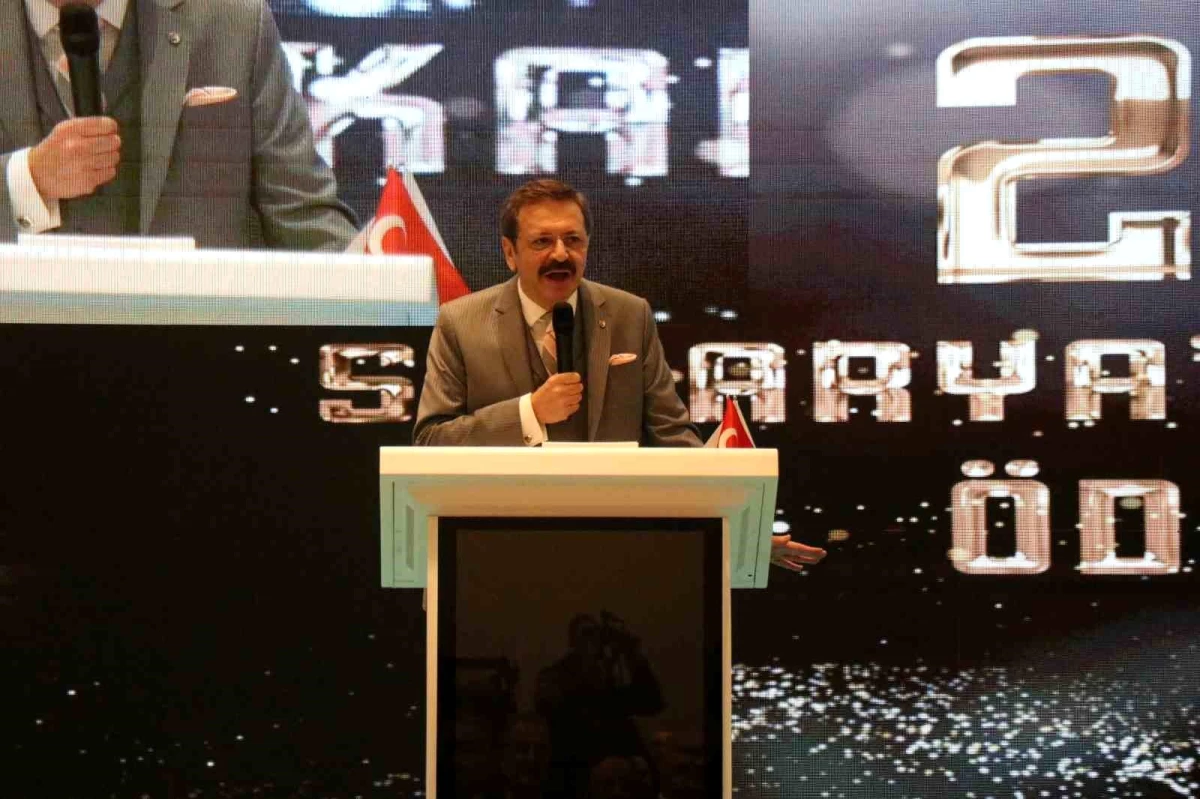 TOBB Başkanı Hisarcıklıoğlu: Sakarya, dünyanın mal satmak istediği ülkelere ihracat yapıyor